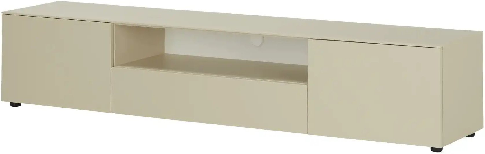 sound+vision Lowboard Every ¦ beige ¦ Maße (cm): B: 200 H: 37 T: 43.0 Kommoden & Sideboards > Lowboards - Höffner