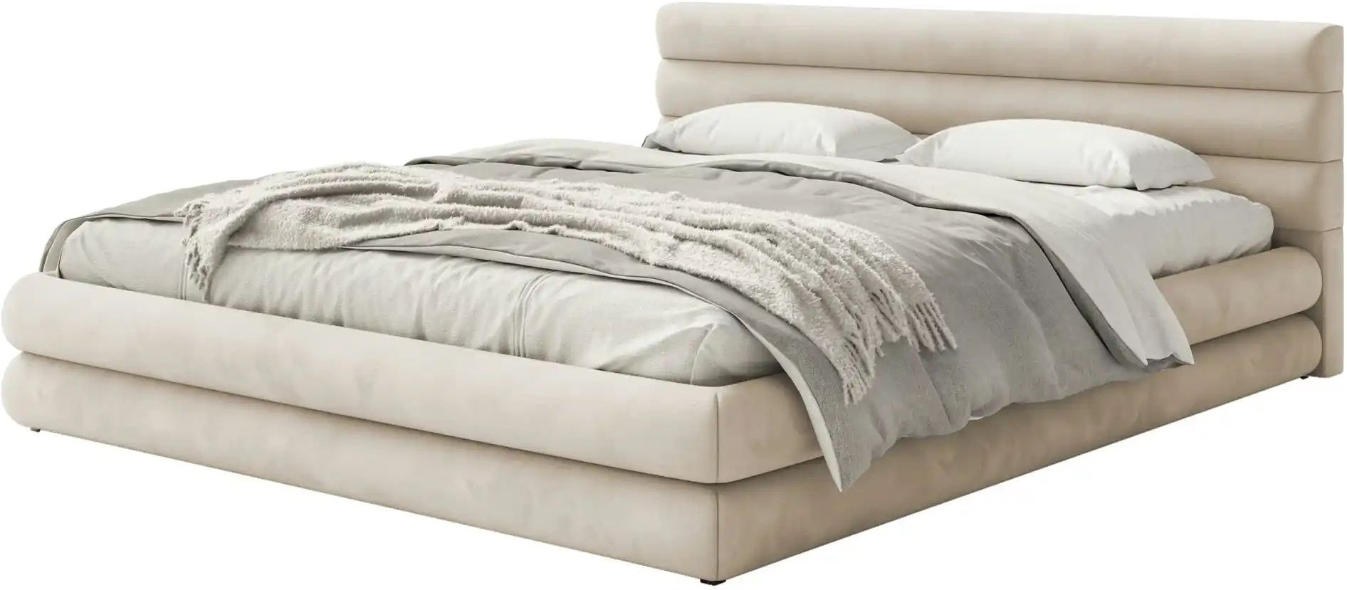 Selsey Polsterbett mit Bettkasten Alegre ¦ beige ¦ Maße (cm): B: 200 H: 90 Betten > Polsterbetten - Höffner