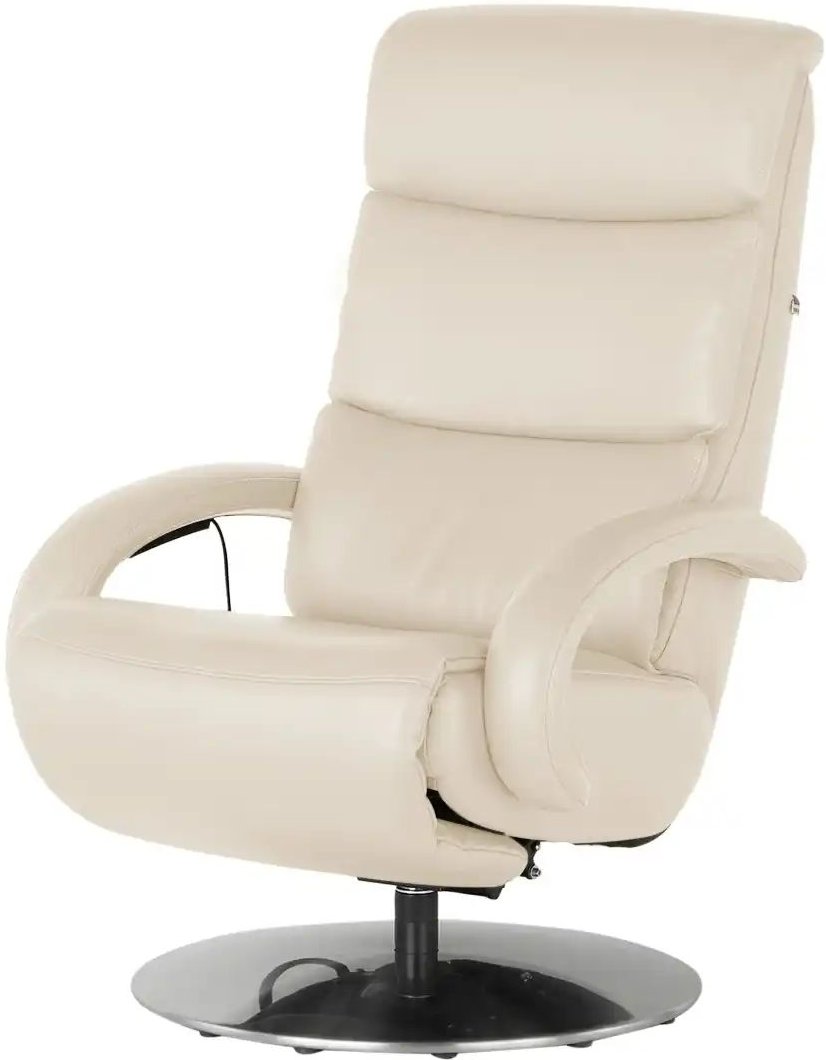 Hukla Ledersessel Florian ¦ creme ¦ Maße (cm): B: 73 H: 109 T: 91.0 Polstermöbel > Sessel > Relaxsessel - Höffner