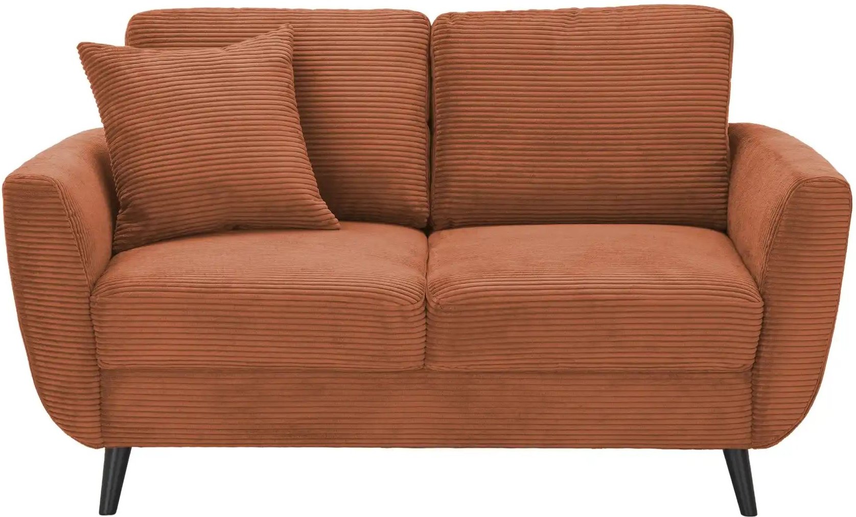 smart Einzelsofa Wanja ¦ orange ¦ Maße (cm): B: 158 H: 90 T: 90.0 Polstermöbel > Sofas > 2-Sitzer - Höffner