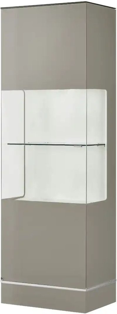 Thumbnail - LEONARDO Vitrine Cube ¦ braun ¦ Maße (cm): B: 63 H: 192 T: 42.0 Schränke > Vitrinen - Höffner
