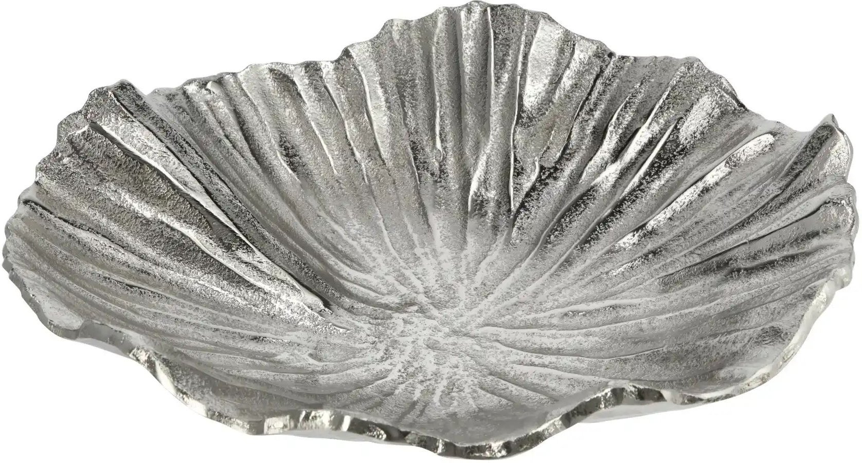 HOME STORY Deko Schale ¦ Aluminium ¦ Maße (cm): H: 9 Ø: 31 Accessoires > Deko-Schalen - Höffner