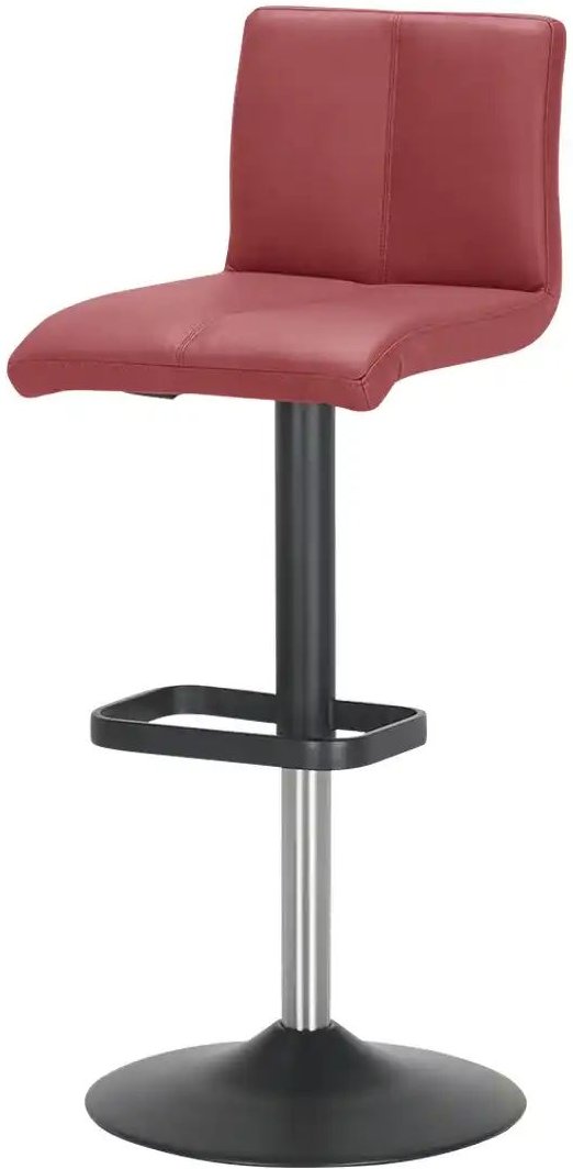 Barhocker MyTina ¦ rot ¦ Maße (cm): B: 44 H: 106 T: 38.0 Polstermöbel > Hocker > Barhocker - Höffner