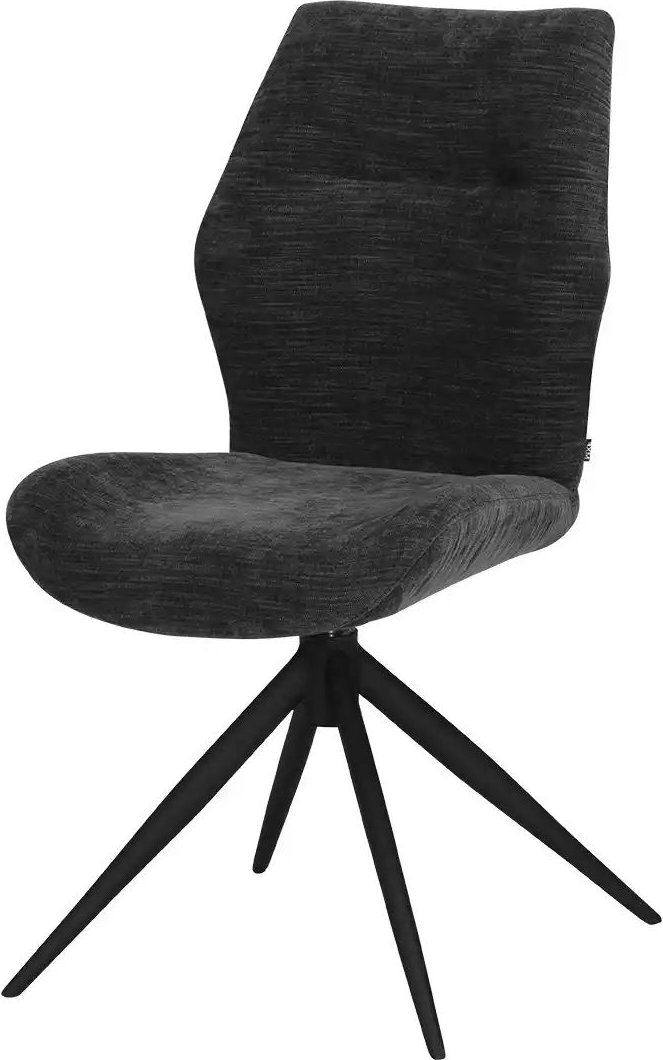 uno Esszimmerstuhl  Palmas ¦ schwarz ¦ Maße (cm): B: 49 H: 91,5 T: 63.5 Stühle > Küchenstühle > Polster Küchenstühle - H...