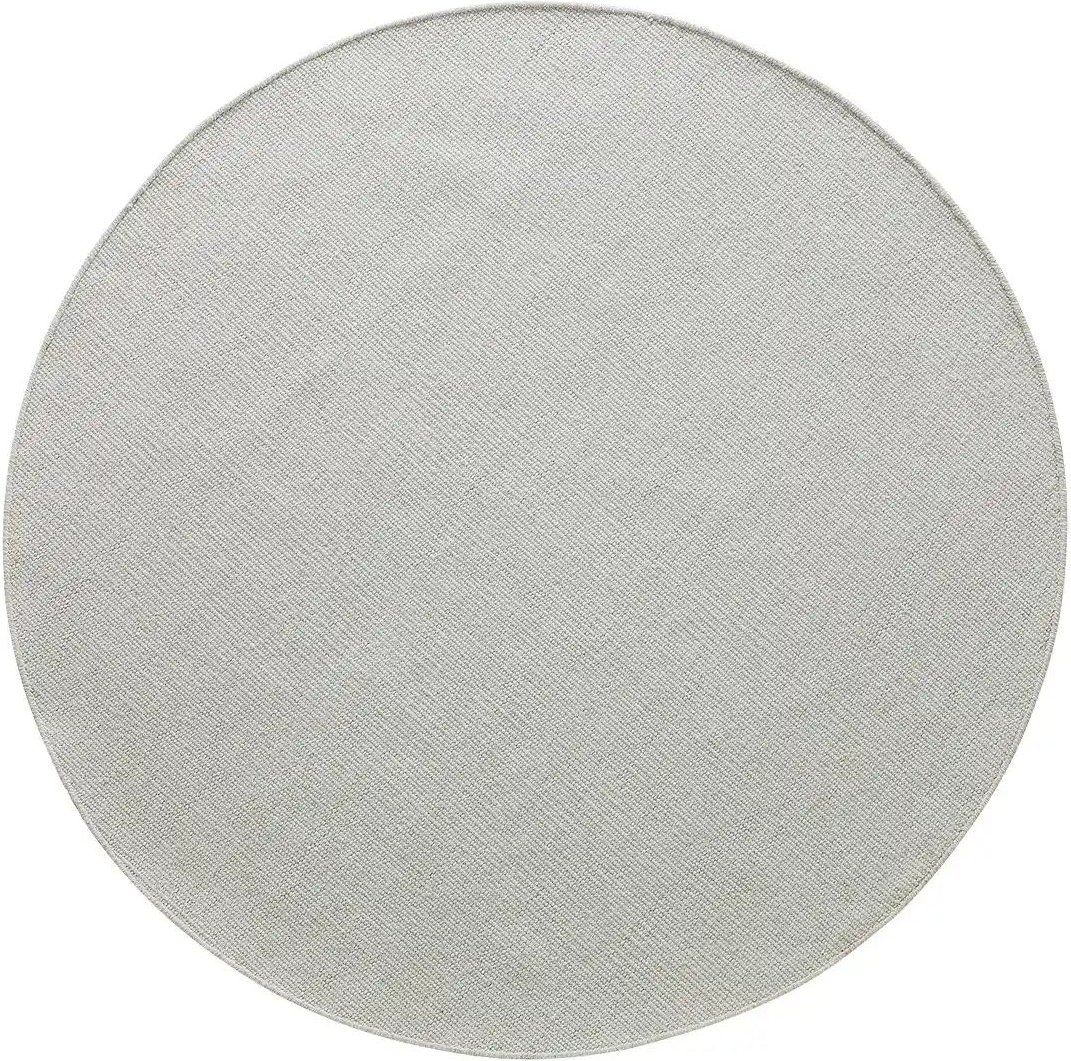 Handweb-Teppich Skovde ¦ creme ¦ Wolle,Baumwolle Ø: 160 Teppiche > Naturteppiche - Höffner