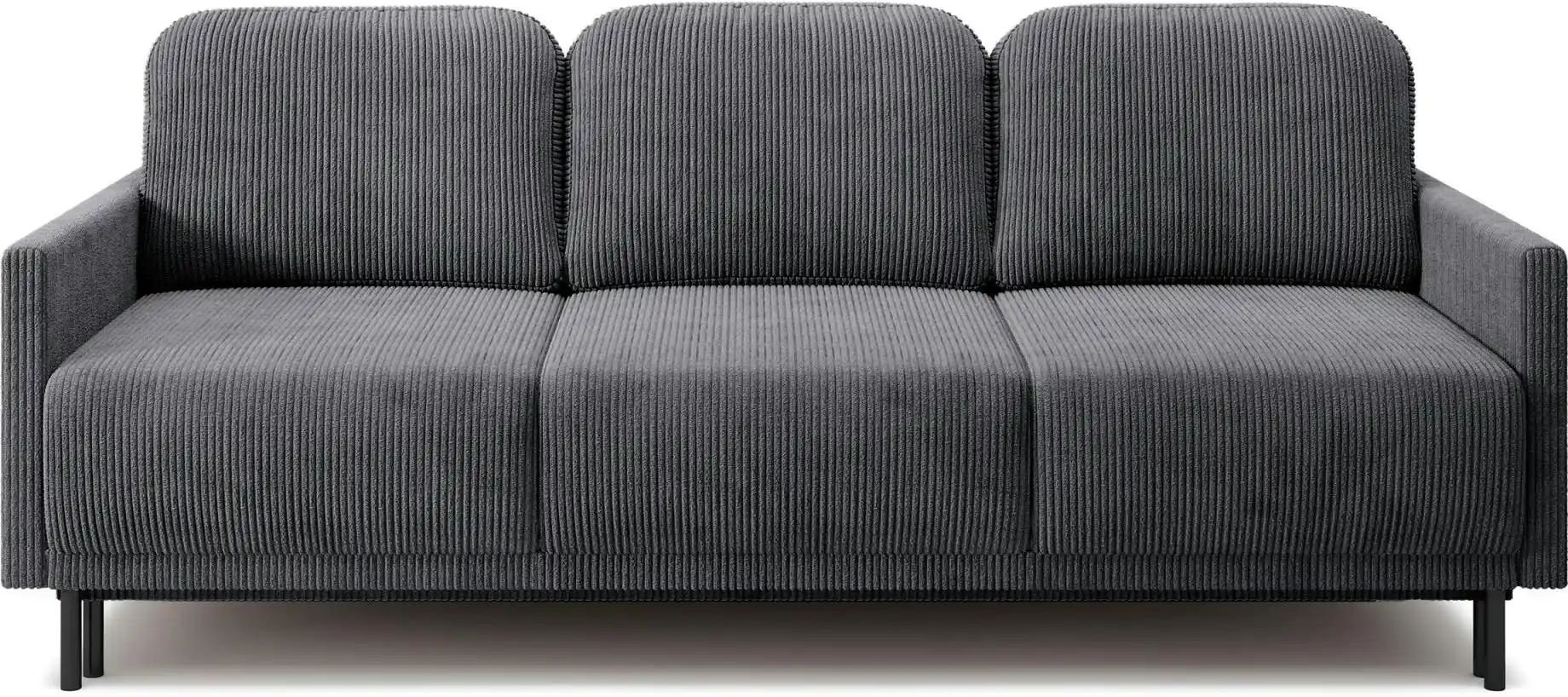 Selsey Einzelsofa mit Schlaffunktion Hamiel ¦ blau ¦ Maße (cm): B: 212 H: 87 Polstermöbel > Sofas > 3-Sitzer - Höffner
