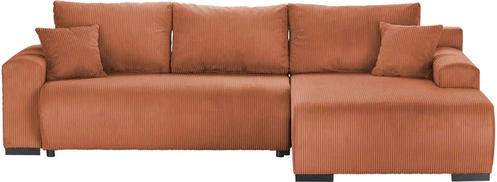 smart Ecksofa Nelly ¦ kupfer ¦ Maße (cm): B: 270 H: 85 T: 185.0 Polstermöbel > Sofas > Ecksofas - Höffner