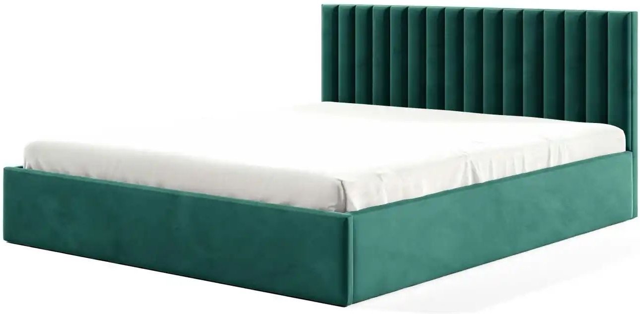 Polsterbett mit Bettkasten Fame ¦ grün ¦ Maße (cm): B: 149 H: 85 Betten > Polsterbetten - Höffner