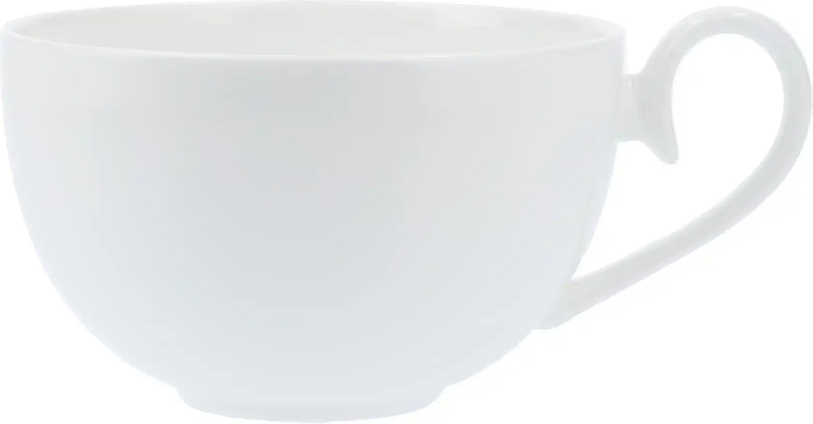 Peill+Putzler Jumbotasse Torino ¦ weiß ¦ Porzellan ¦ Maße (cm): H: 7,5 Ø: 12.2 Geschirr > Einzelgeschirrteile - Höffne...