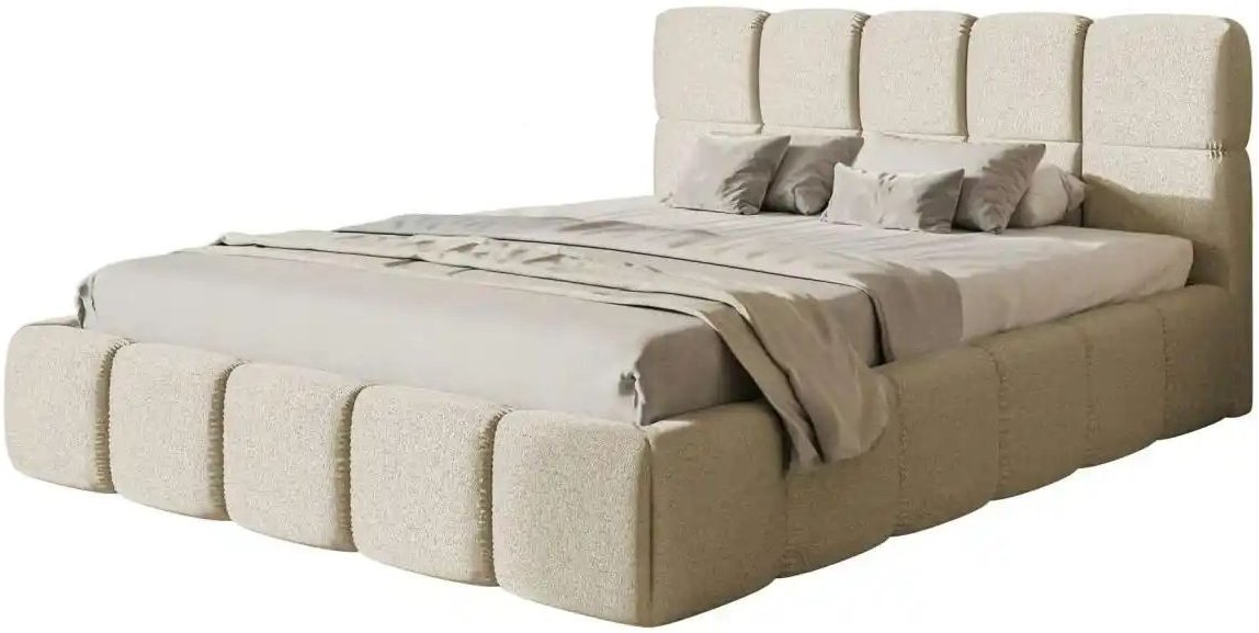 Selsey Polsterbett mit Bettkasten Cloudy ¦ beige ¦ Maße (cm): B: 200 H: 96 Betten > Polsterbetten - Höffner