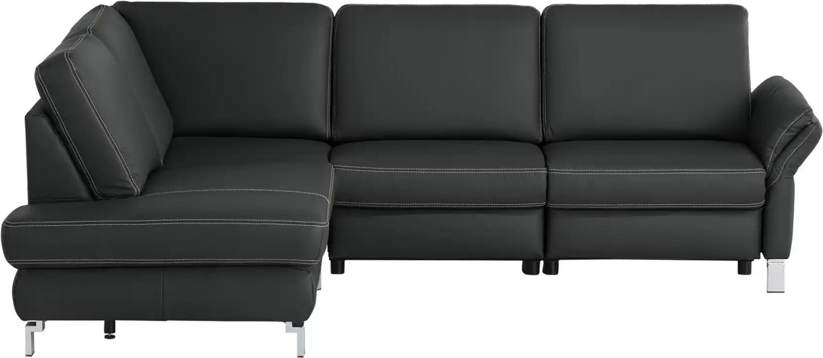 medium Ecksofa Medium Plus ¦ schwarz ¦ Maße (cm): B: 265 H: 89 T: 200.0 Polstermöbel > Sofas > Ecksofas - Höffner