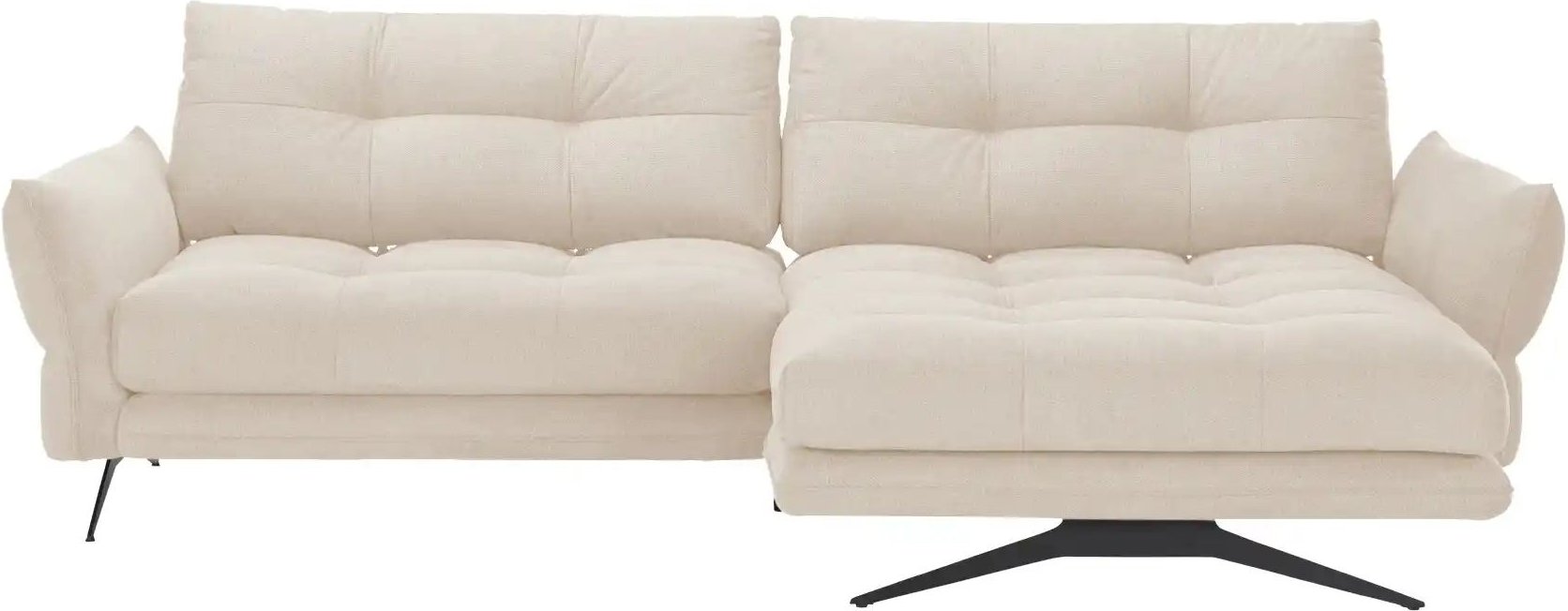 switch Ecksofa Roda ¦ creme ¦ Maße (cm): B: 280 H: 87 T: 177.0 Polstermöbel > Sofas > Ecksofas - Höffner