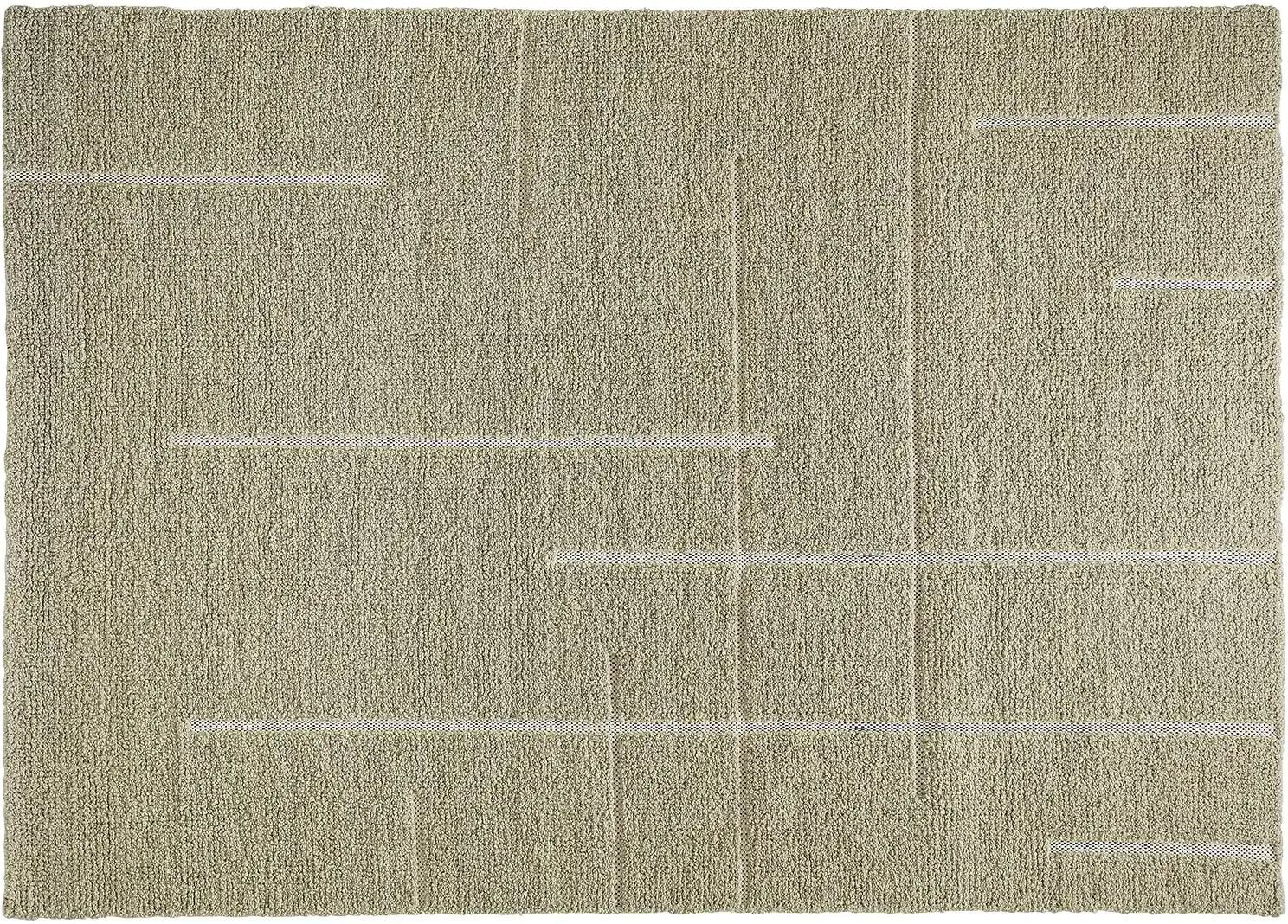 Handweb-Teppich Boutique ¦ beige ¦ Wolle,Baumwolle ¦ Maße (cm): B: 70 Teppiche > Naturteppiche - Höffner