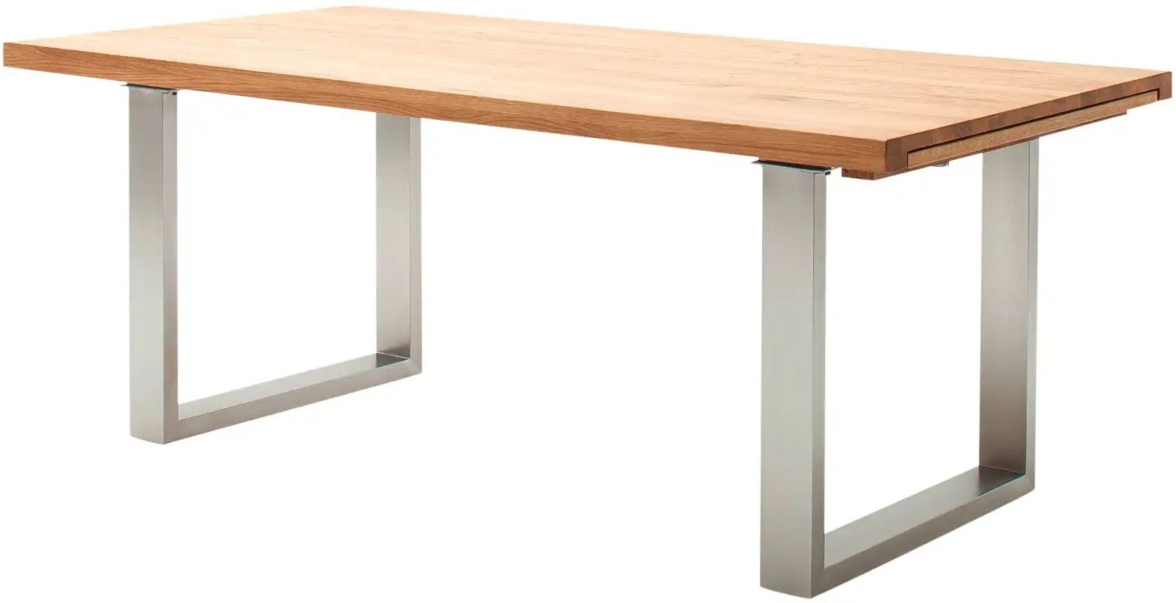 Woodford Kufentisch ausziehbar Aaron ¦ holzfarben ¦ Maße (cm): B: 100 H: 77 Tische > Esstische > Esstische massiv - Höff...