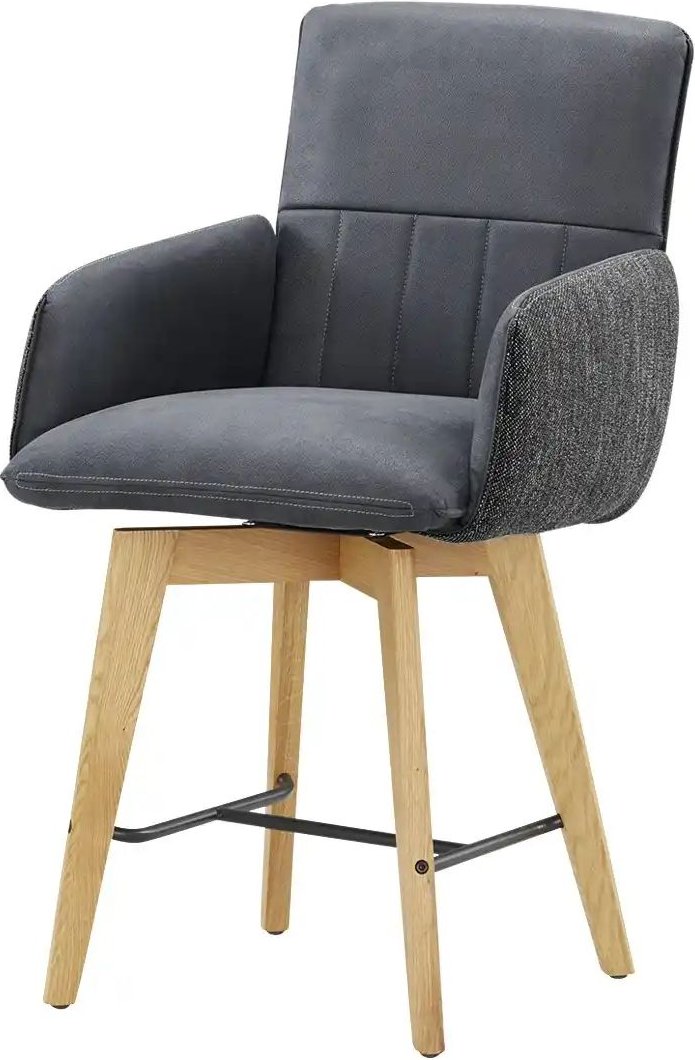 Tresenstuhl Siesta ¦ grau ¦ Maße (cm): B: 64 H: 102 T: 64.0 Polstermöbel > Hocker > Barhocker - Höffner