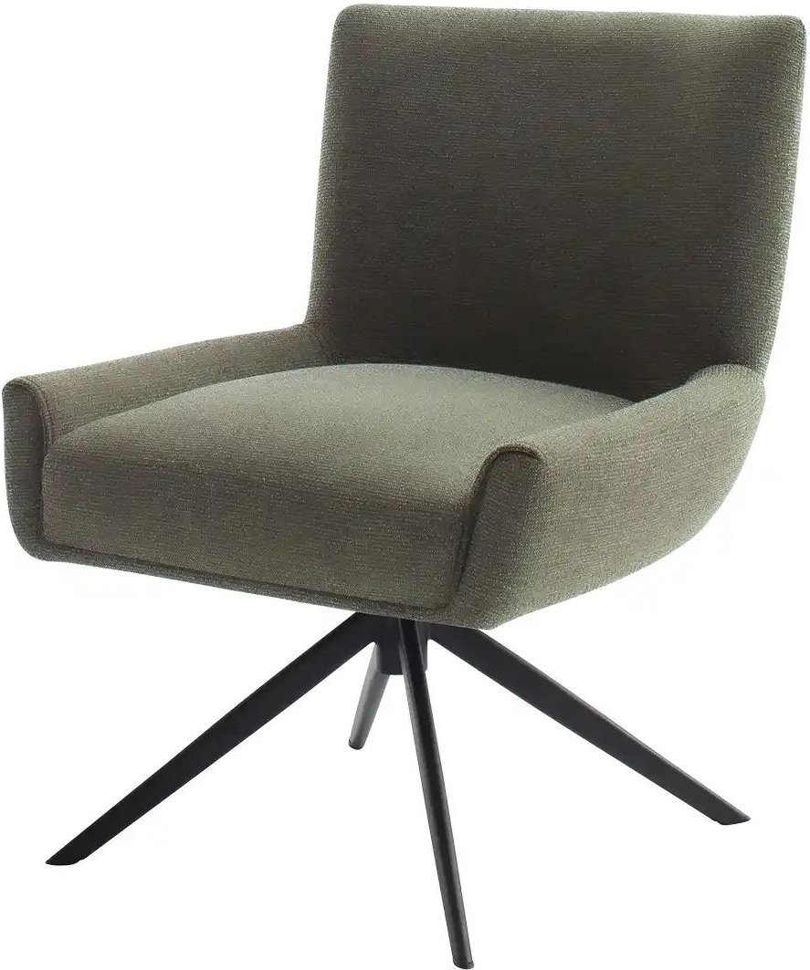 Esszimmerstuhl XL Nelson ¦ grün ¦ Maße (cm): B: 70 H: 88 T: 71.0 Stühle > Küchenstühle > Polster Küchenstühle - Höffner