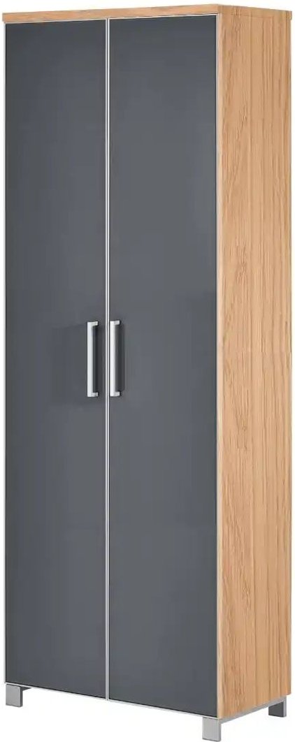 Dielenschrank Duna ¦ grau ¦ Maße (cm): B: 71 H: 193 T: 37.0 Schränke > Dielenschränke - Höffner