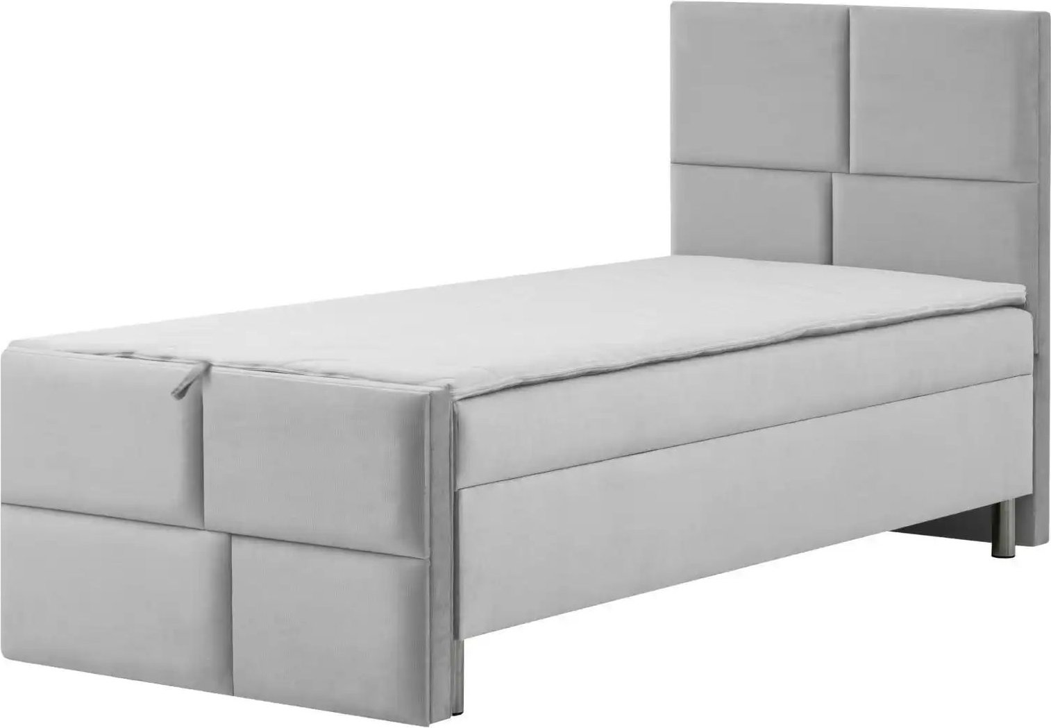 Boxbett mit Bettkasten Adria ¦ grau ¦ Maße (cm): B: 90 H: 110 Betten > Komfortbetten - Höffner