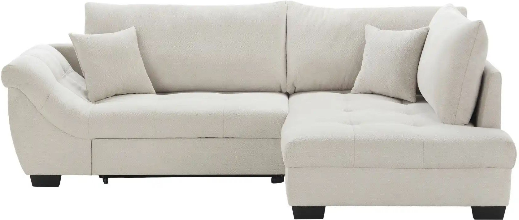 bobb Ecksofa Krissy ¦ grau ¦ Maße (cm): B: 251 H: 88 T: 190.0 Polstermöbel > Sofas > Ecksofas - Höffner
