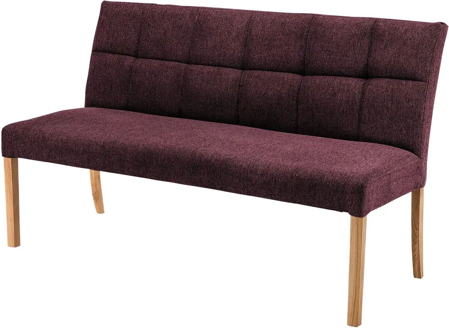 Woodford Esszimmerbank mit Steppung Mako ¦ rot ¦ Maße (cm): B: 150 H: 89 T: 64.0 Bänke > Einzelbänke - Höffner