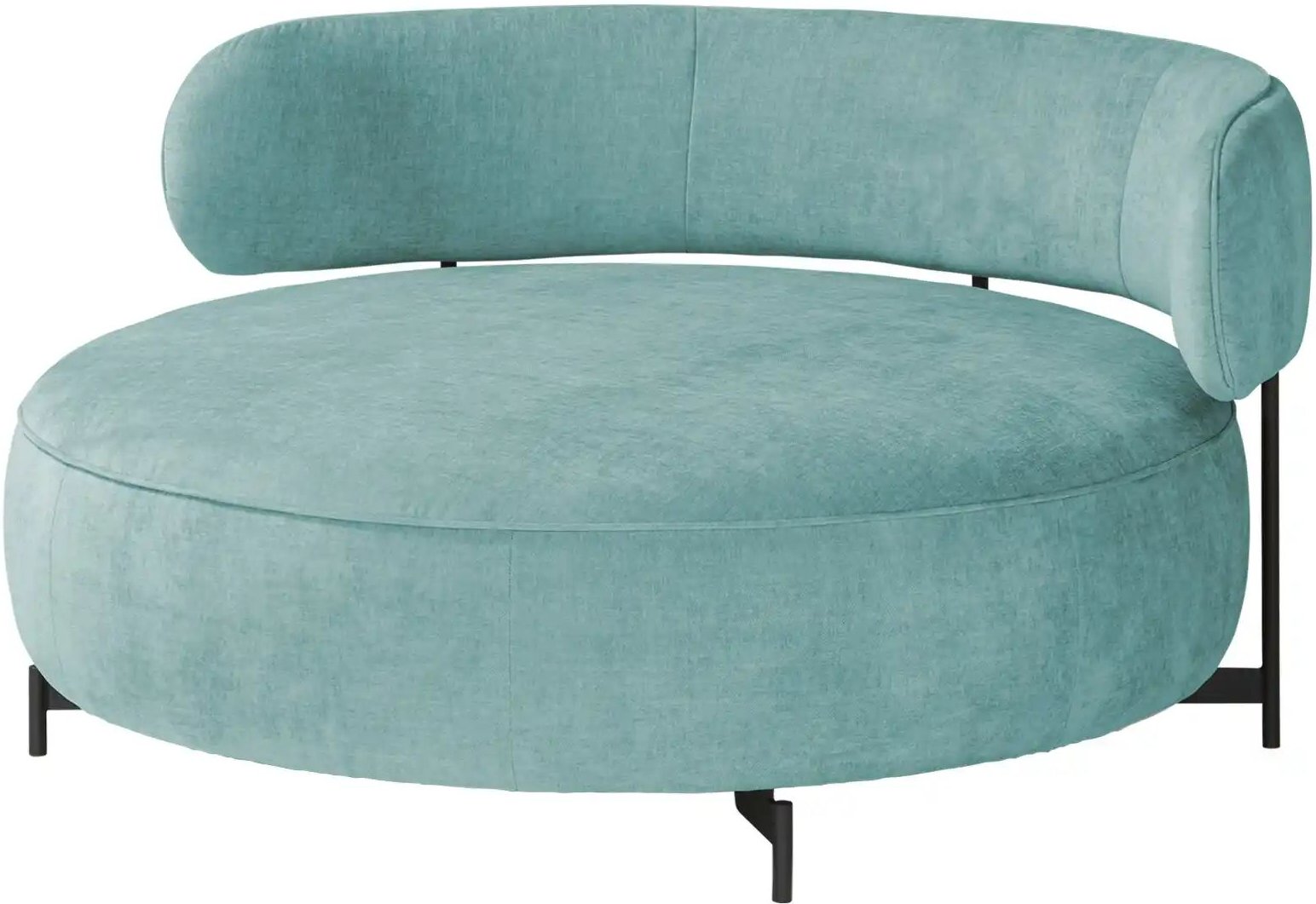 JOOP! Sessel Characters ¦ blau ¦ Maße (cm): B: 143 H: 75 T: 143.0 Polstermöbel > Sessel > Polstersessel - Höffner