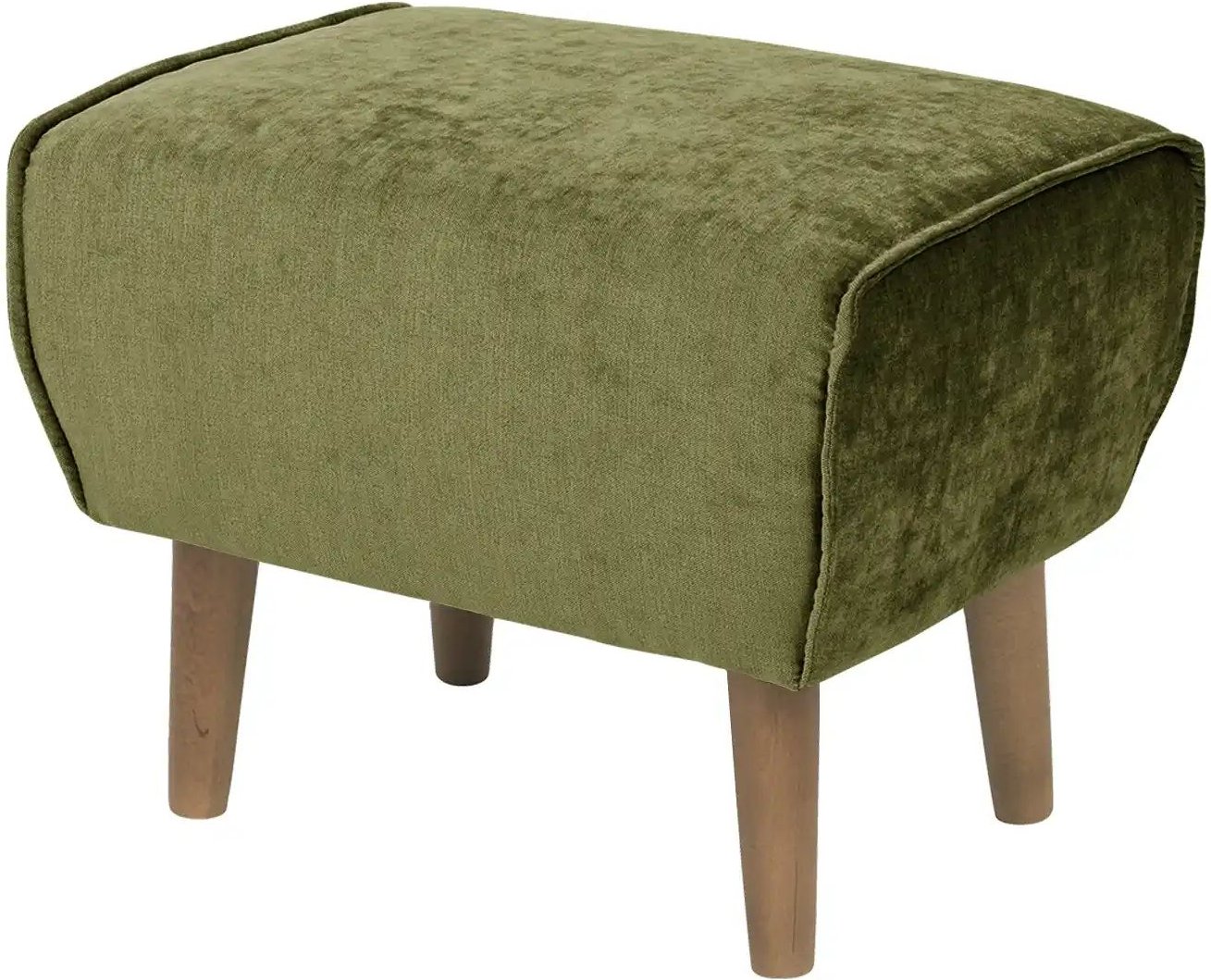 SOHO Hocker  Ellinor ¦ grün ¦ Maße (cm): B: 56 H: 46 T: 41.0 Polstermöbel > Hocker - Höffner