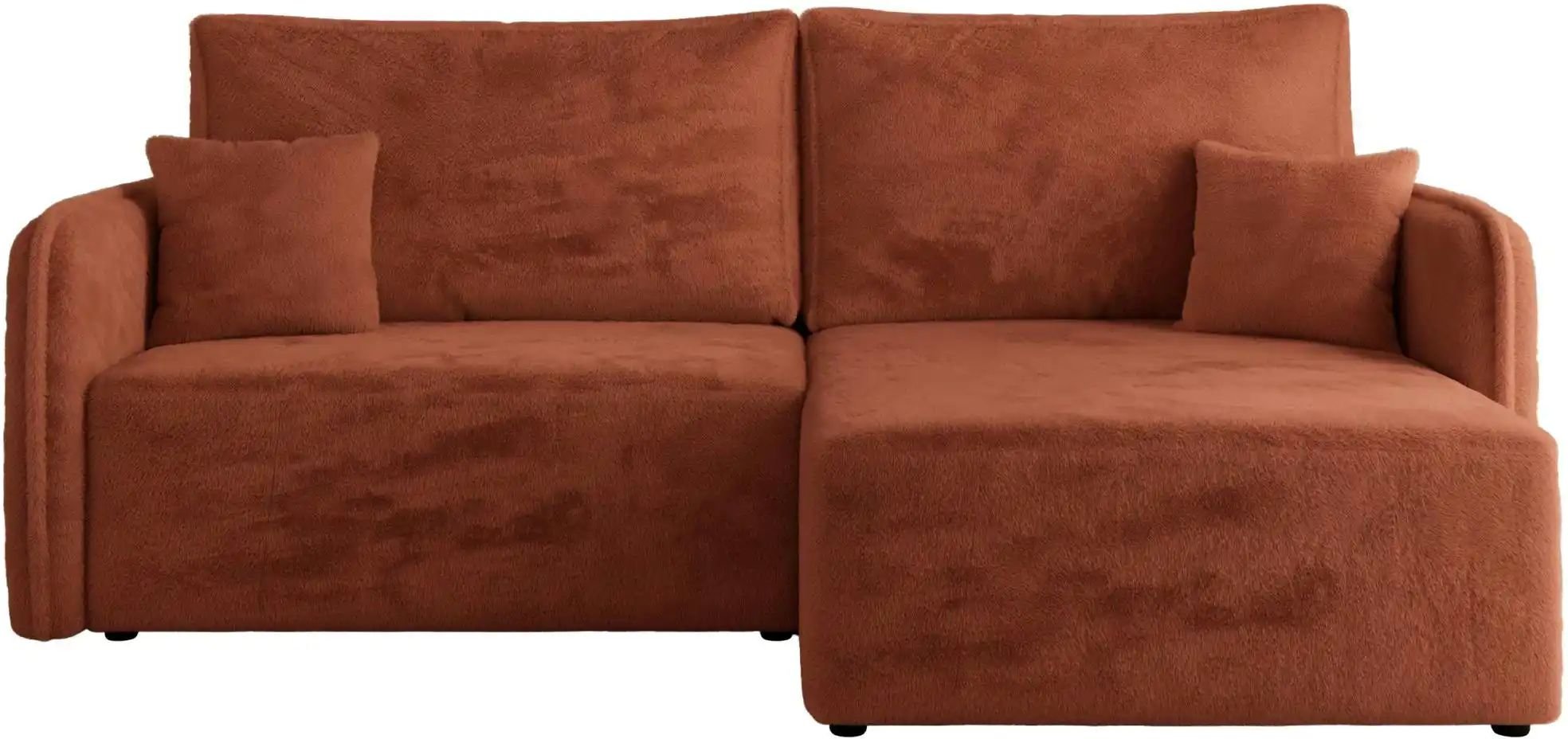 Ecksofa mit Schlaffunktion Mesto ¦ orange ¦ Maße (cm): B: 227 H: 93 Polstermöbel > Sofas > Ecksofas - Höffner