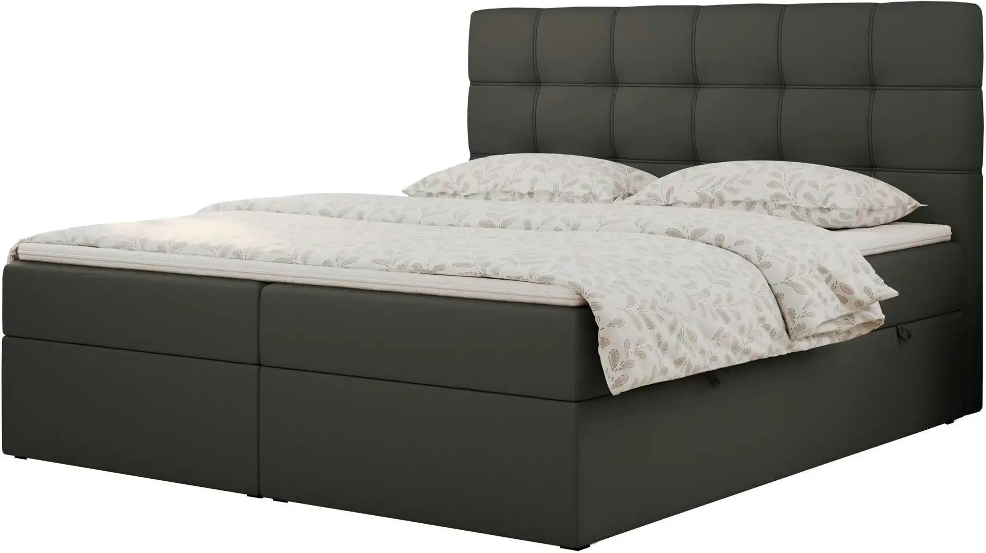 Boxbett mit Bettkasten Erni ¦ grau ¦ Maße (cm): B: 120 H: 110 Betten > Komfortbetten - Höffner