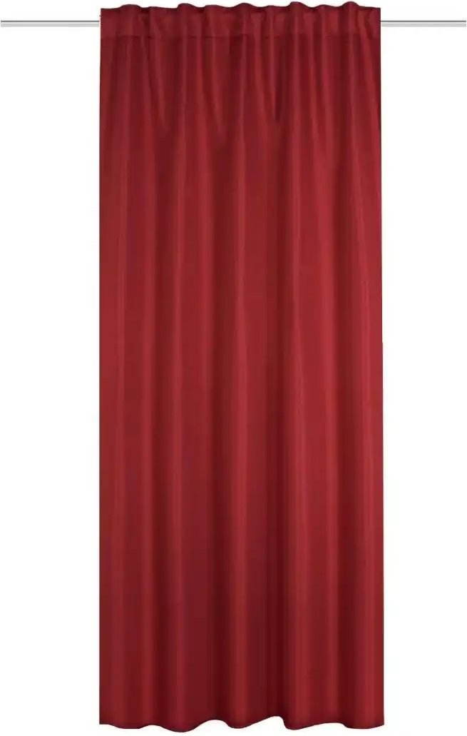 HOMEbasics Verdunklungsschal ¦ rot ¦ Maße (cm): B: 135 Gardinen & Rollos > Gardinen & Vorhänge > Schiebegardinen - Höf...