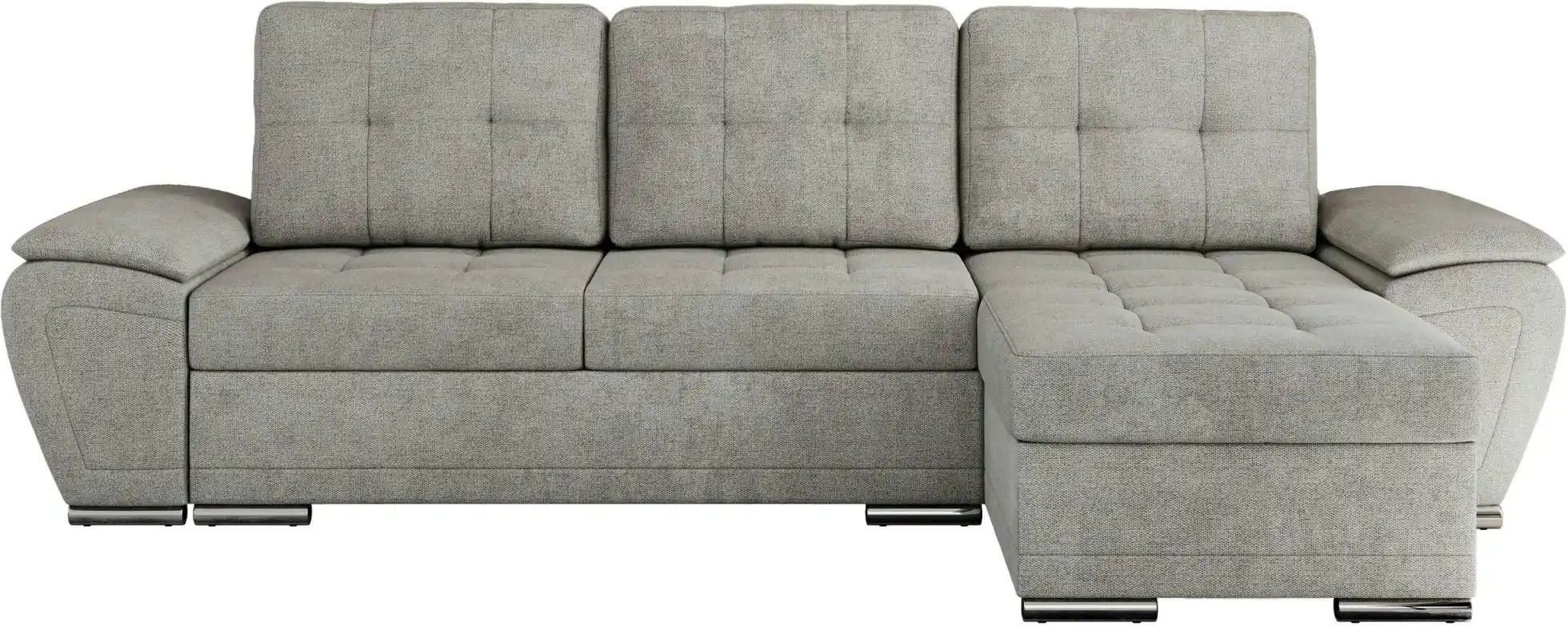Ecksofa mit Schlaffunktion Umbria ¦ grau ¦ Maße (cm): B: 271 H: 85 Polstermöbel > Sofas > Ecksofas - Höffner