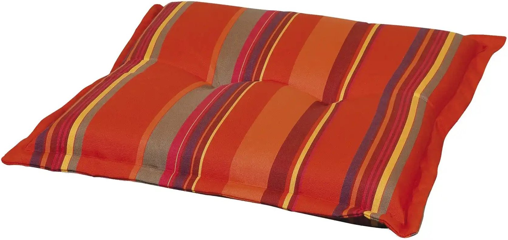 Thumbnail - Schwienhorst Auflage Rhodos ¦ rot ¦ Maße (cm): B: 50 H: 9 Garten > Auflagen & Kissen > Gartenhocker-Auflagen - Höffner