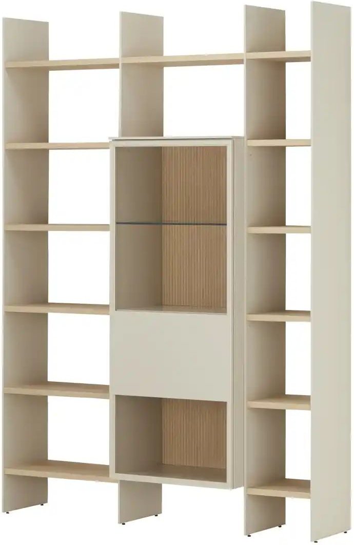 SCHÖNER WOHNEN Kollektion Regalkombination Amaya ¦ grau ¦ Maße (cm): B: 154 H: 221 T: 45.0 Regale > Standregale - Höffn...