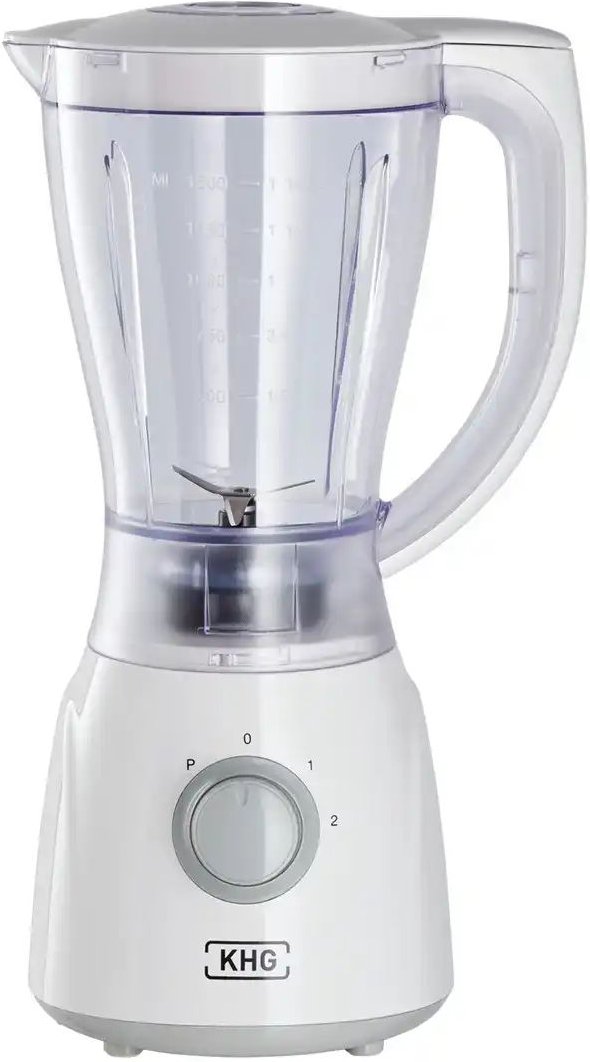 KHG Standmixer STA-350(W) ¦ weiß ¦ Kunststoff ¦ Maße (cm): B: 22 H: 37,4 T: 18.5 Elektrokleingeräte > Mixen - Höffner