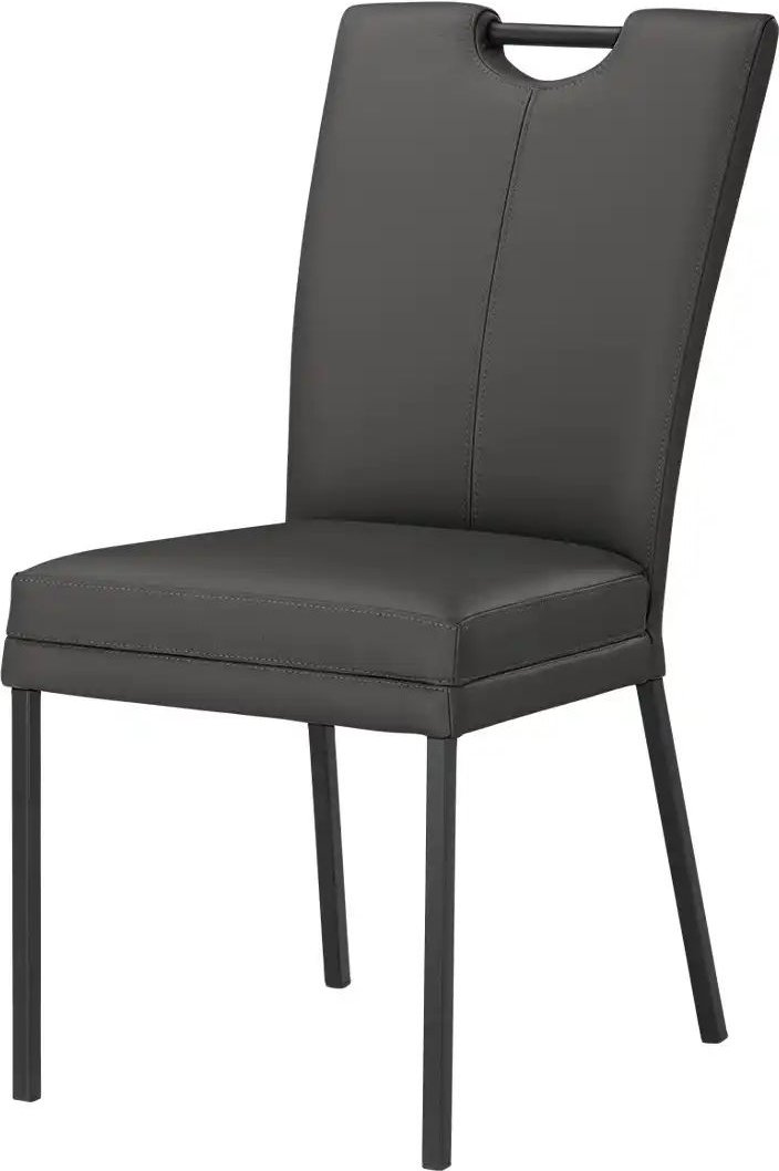 Wohnwert Polsterstuhl mit Griff Mia ¦ braun ¦ Maße (cm): B: 46 H: 98 T: 58.0 Stühle > Küchenstühle > Polster Küchenstühl...