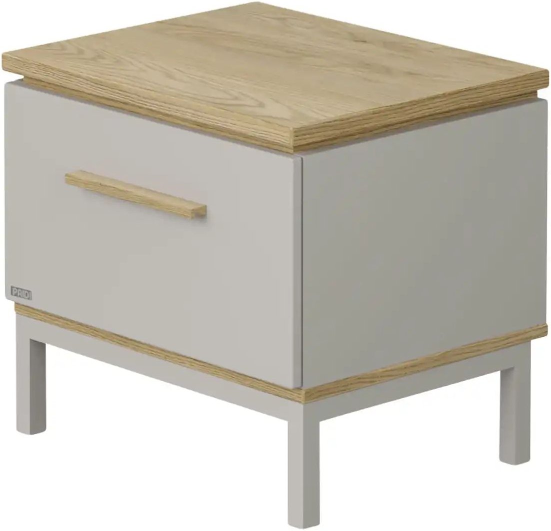 PAIDI Nachtkommode Benne ¦ grau ¦ Maße (cm): B: 48,4 H: 44,7 T: 39.6 Tische > Nachttische - Höffner