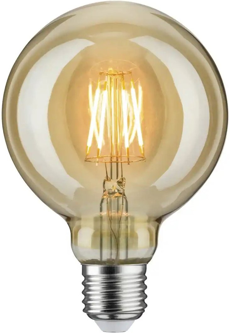 LED Vintage Globe 95 E27/6 5W gold ¦ Maße (cm): H: 13,8 Ø: 9.5 Lampen & Leuchten > Leuchtmittel - Höffner