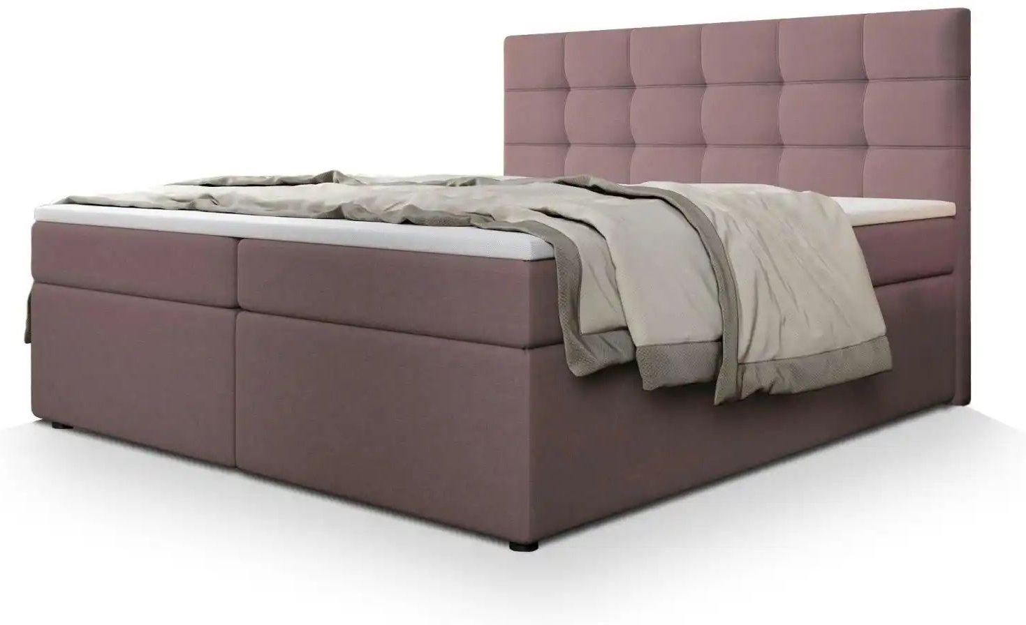 MASSENO Boxbett mit Bettkasten Palma ¦ rosa/pink ¦ Maße (cm): B: 180 H: 120 Betten > Polsterbetten - Höffner