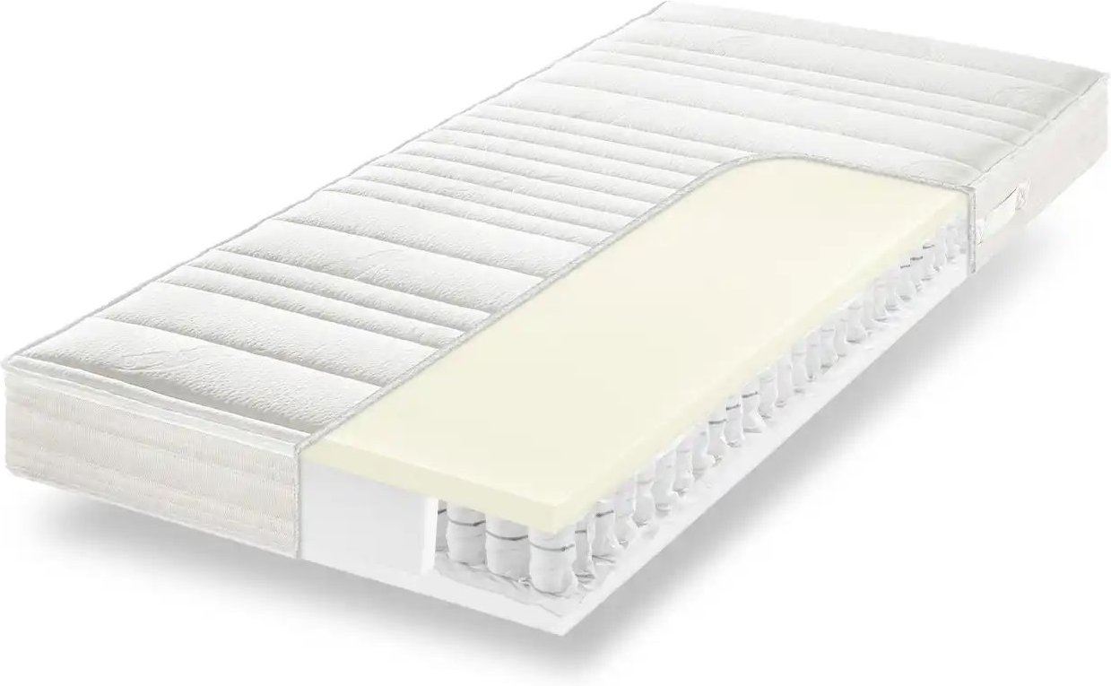 Thumbnail - Dreamer eXpress 7-Zonen-Latex-Tonnentaschenfederkernmatratze Senso 2 ¦ weiß ¦ Maße (cm): B: 120 H: 20 Matratzen & Zubeh...