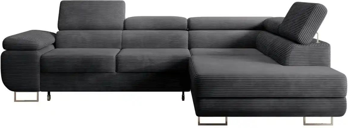 Selsey Ecksofa mit Schlaffunktion Stevil ¦ grau ¦ Maße (cm): B: 275 H: 90 Polstermöbel > Sofas > Ecksofas - Höffner