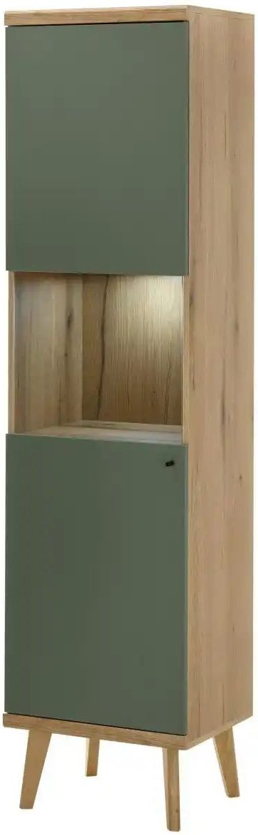 Thumbnail - Vitrine Aliano ¦ holzfarben ¦ Maße (cm): B: 50 H: 197 T: 40.0 Schränke > Vitrinen - Höffner