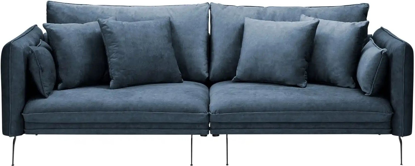 smart Einzelsofa Volma ¦ blau ¦ Maße (cm): B: 262 H: 79 T: 114.0 Polstermöbel > Sofas > 2-Sitzer - Höffner