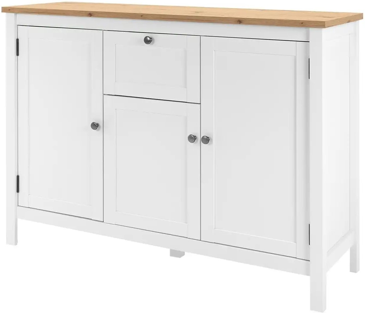 Sideboard Mazzano ¦ weiß ¦ Maße (cm): B: 120 H: 90 T: 40.0 Kommoden & Sideboards > Sideboards - Höffner