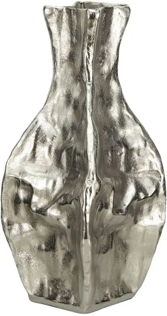 HOME STORY Vase ¦ silber ¦ Aluminium ¦ Maße (cm): H: 49 Ø: 21 Accessoires > Vasen - Höffner