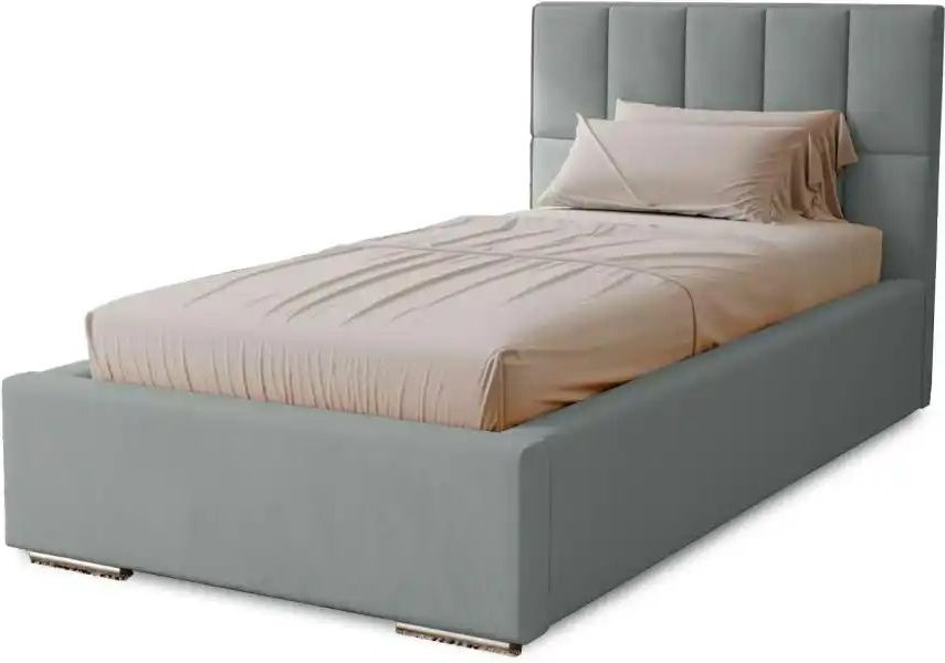 Polsterbett mit Stauraum Draven ¦ grau ¦ Maße (cm): B: 95 H: 100 Betten > Polsterbetten - Höffner