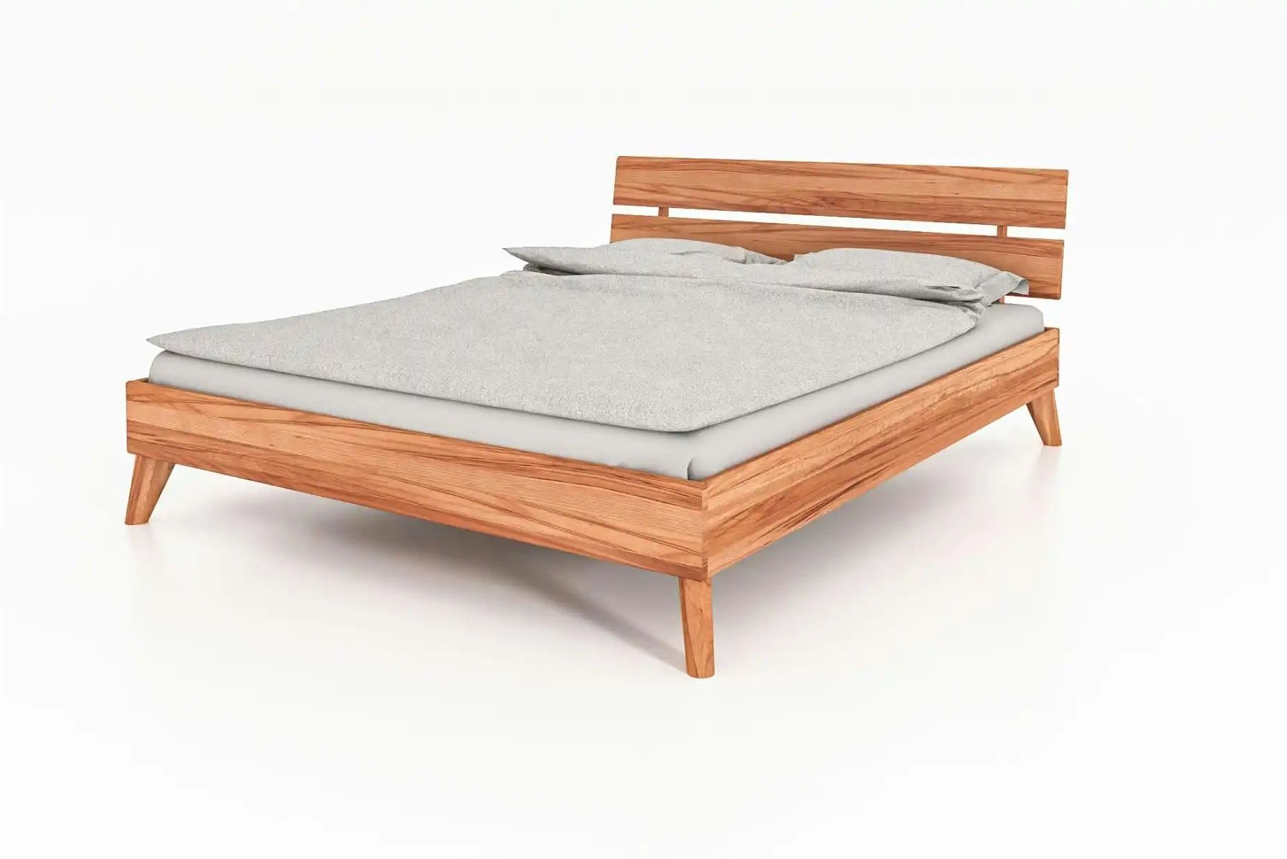 Massivholzbett Albert ¦ holzfarben ¦ Maße (cm): B: 145 H: 88 Betten > Bettgestelle - Höffner