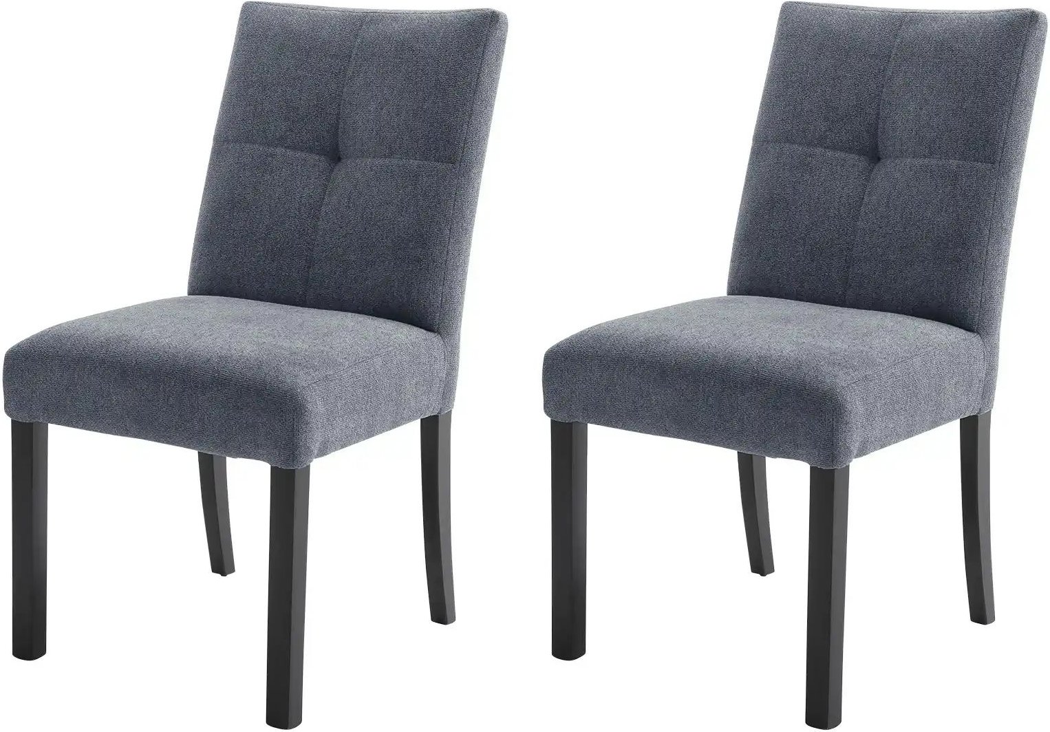 Woodford Esszimmerstuhl im 2er Set Tabby ¦ grau ¦ Maße (cm): B: 50 H: 91 T: 49.0 Stühle > Küchenstühle > Polster Küchens...