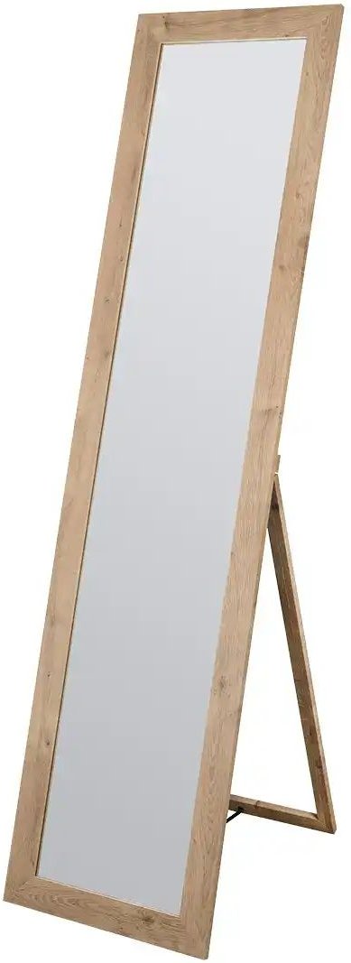 Standspiegel Muscoline ¦ holzfarben ¦ Glas,Aluminium,Holzwerkstoff ¦ Maße (cm): B: 40 H: 160 T: 3.0 Garderoben & Kleide...