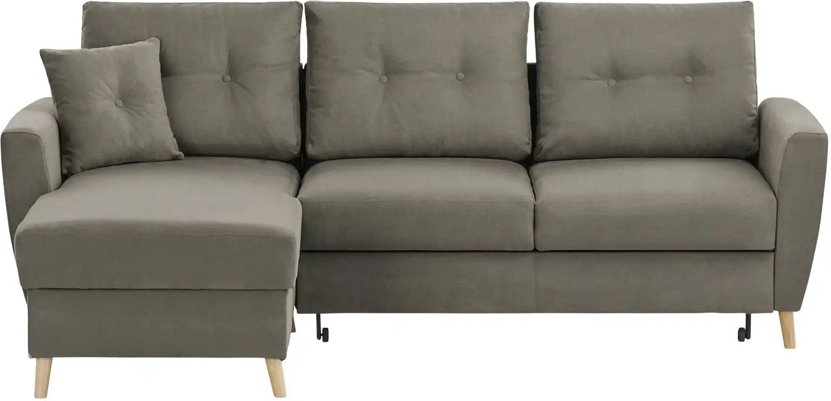 Ecksofa Carla ¦ braun ¦ Maße (cm): B: 230 H: 93 T: 159.0 Polstermöbel > Sofas > 3-Sitzer - Höffner
