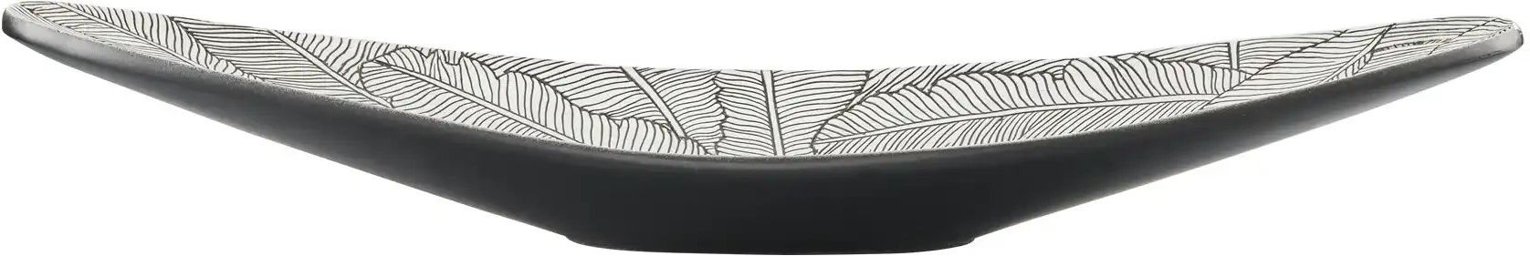 Thumbnail - HOME STORY Deko Schale ¦ schwarz ¦ Polyresin (Kunstharz) ¦ Maße (cm): B: 65 H: 21,5 T: 10.0 Accessoires > Deko-Schalen...