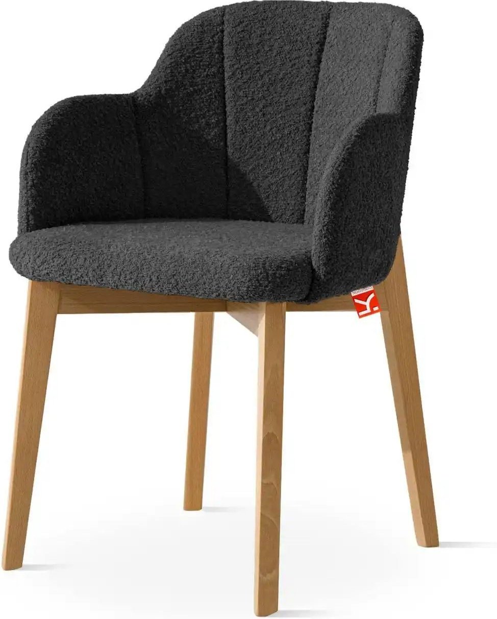 KONSIMO Polsterstuhl ¦ schwarz ¦ Maße (cm): B: 54,5 H: 80 Stühle > Polsterstühle - Höffner